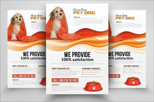 Pet Shop Flyer Templates | 44+ Free & Premium PSD, Ai, Word, InDesign Formats Download